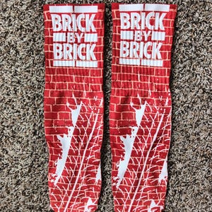 Brick by Brick 4S-inspirerade strumpor