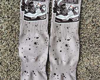 Cement 4s socks to match