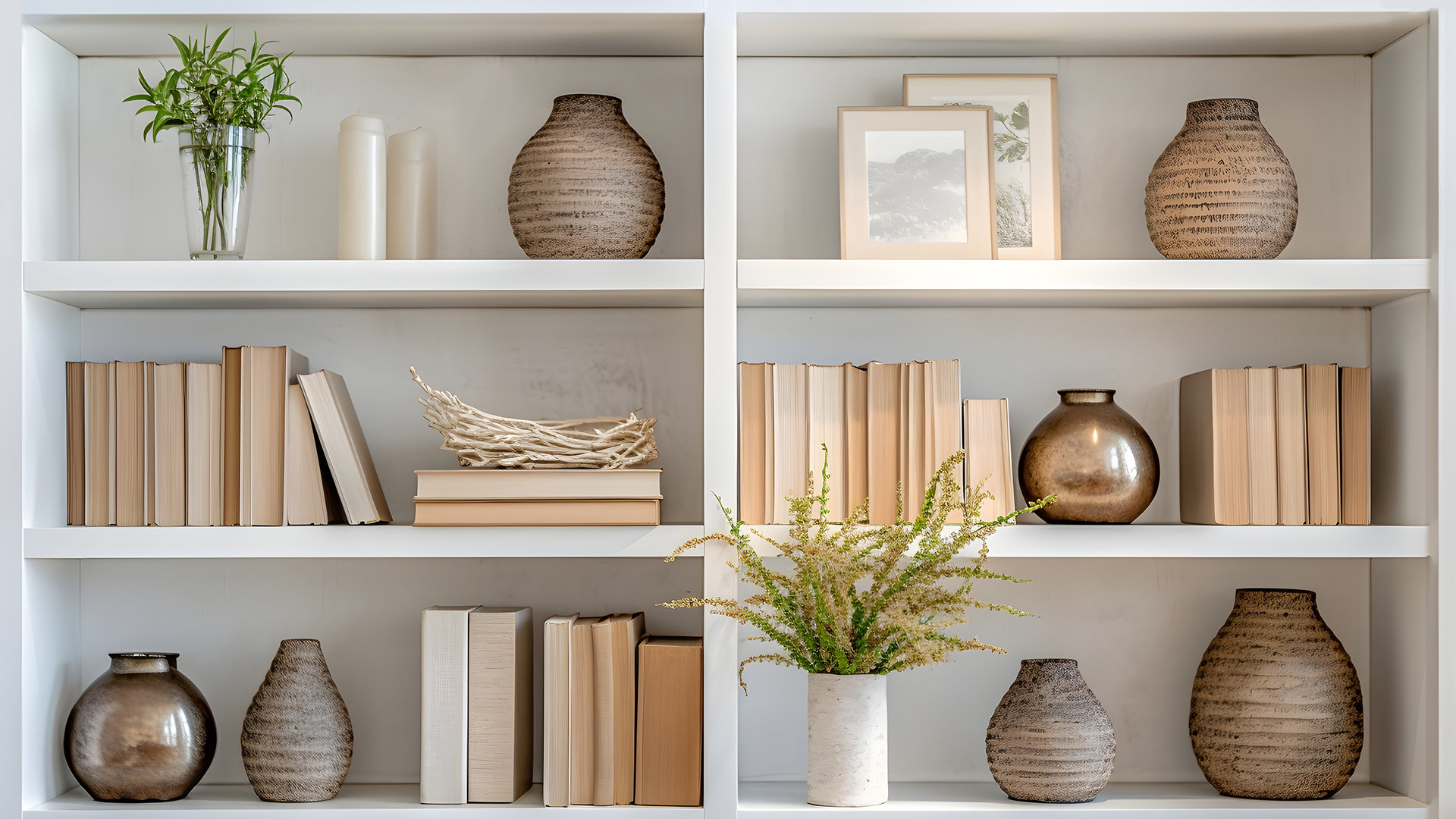 Bookcase Zoom Background BUNDLE 8 Backgrounds Blur & No Blur Virtual ...