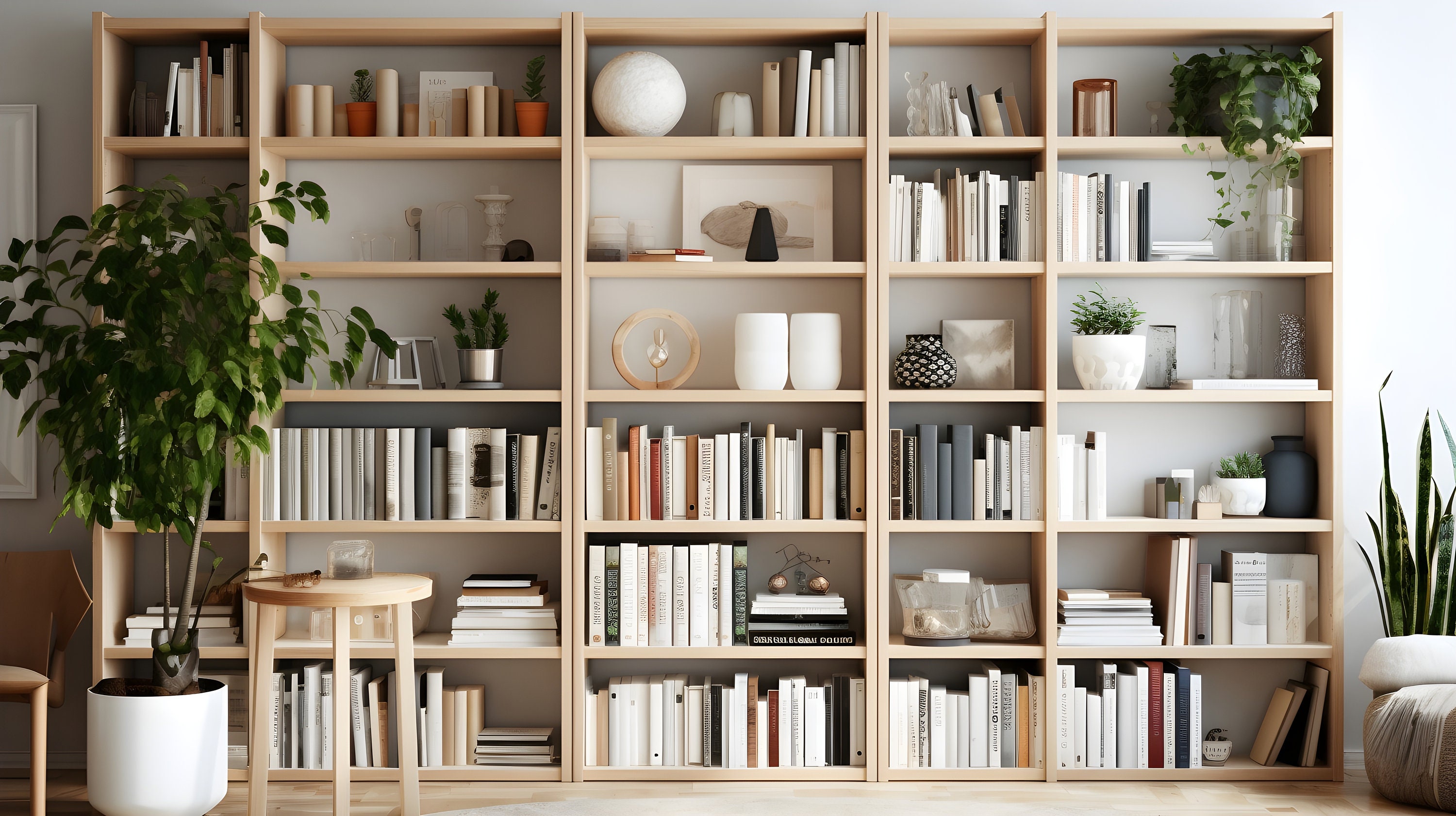 Bookcase Zoom Background BUNDLE 2 8 Backgrounds Clear Versions ONLY, No