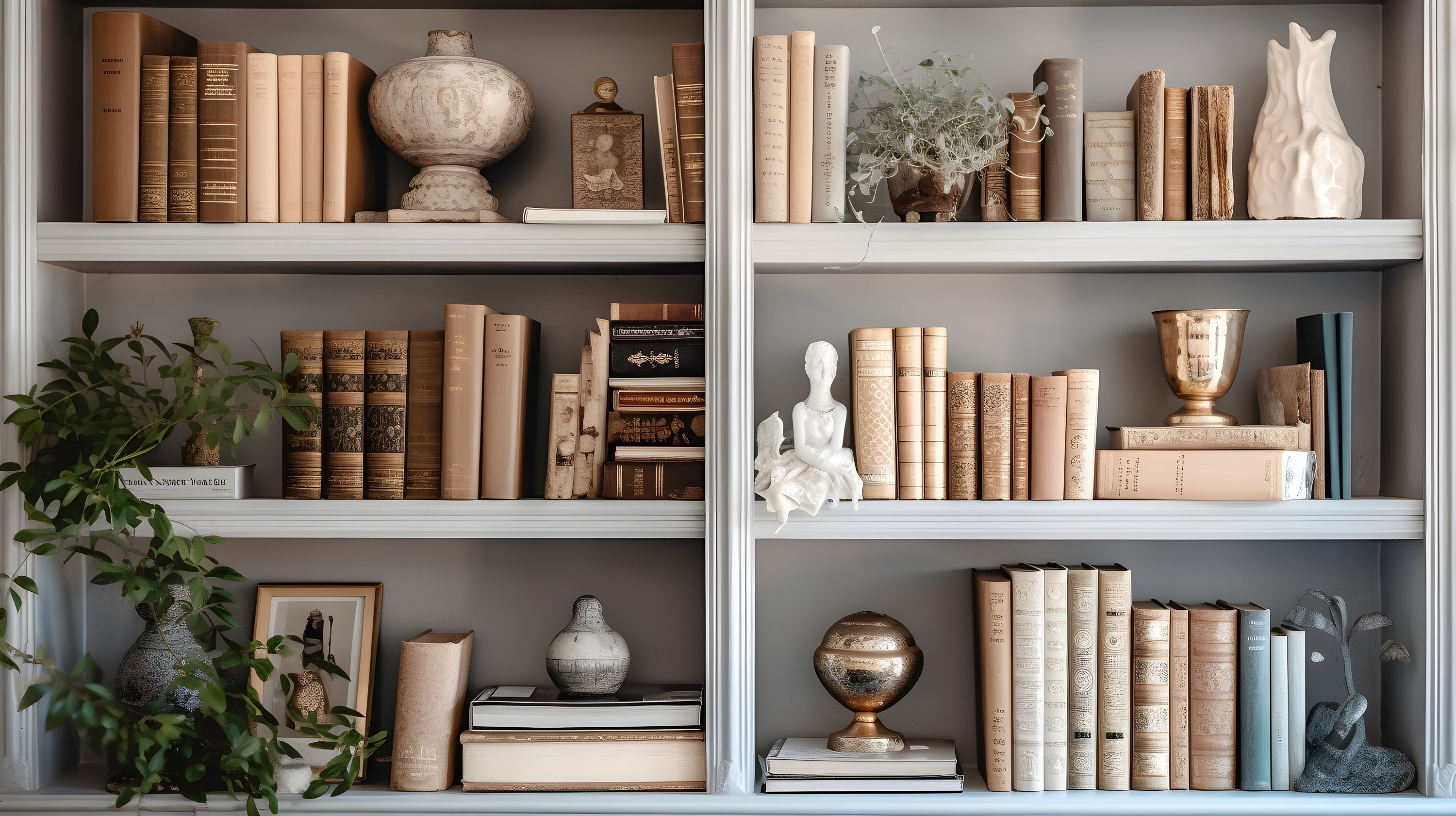 Bookcase Zoom Background BUNDLE 2 8 Backgrounds Clear Versions ONLY, No