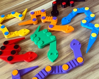 Gelenk Minimal Schlange 3D Druck Datei Digitaler Download