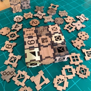 Laser Dice Gaming Cubes Instant Download