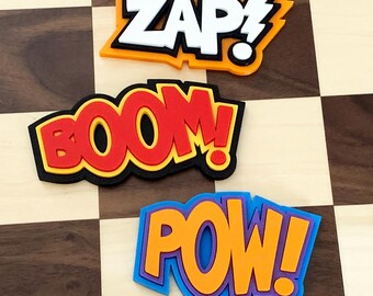 Zapp! Bumm! Puh! 3D Drucker STL Dateien.