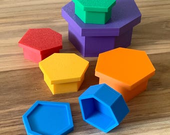 Asymmetrische Box Digital Download 3D STL-Datei