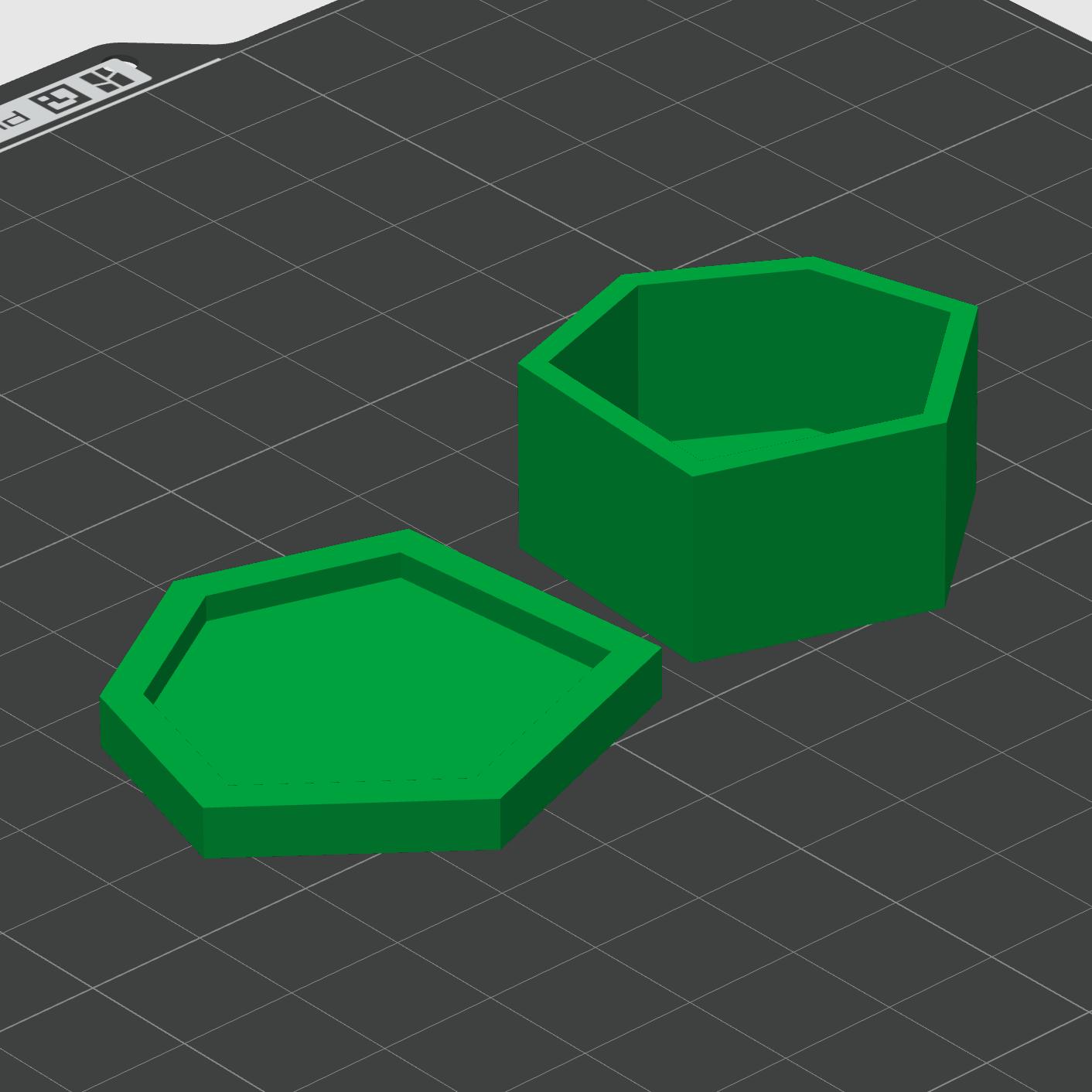 Asymmetrical Box Digital Download 3D STL File - Etsy