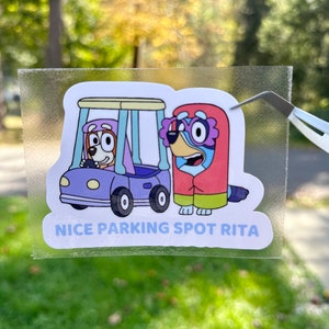 Nice parking spot rita decal/ the grannies decal / sticker bumper