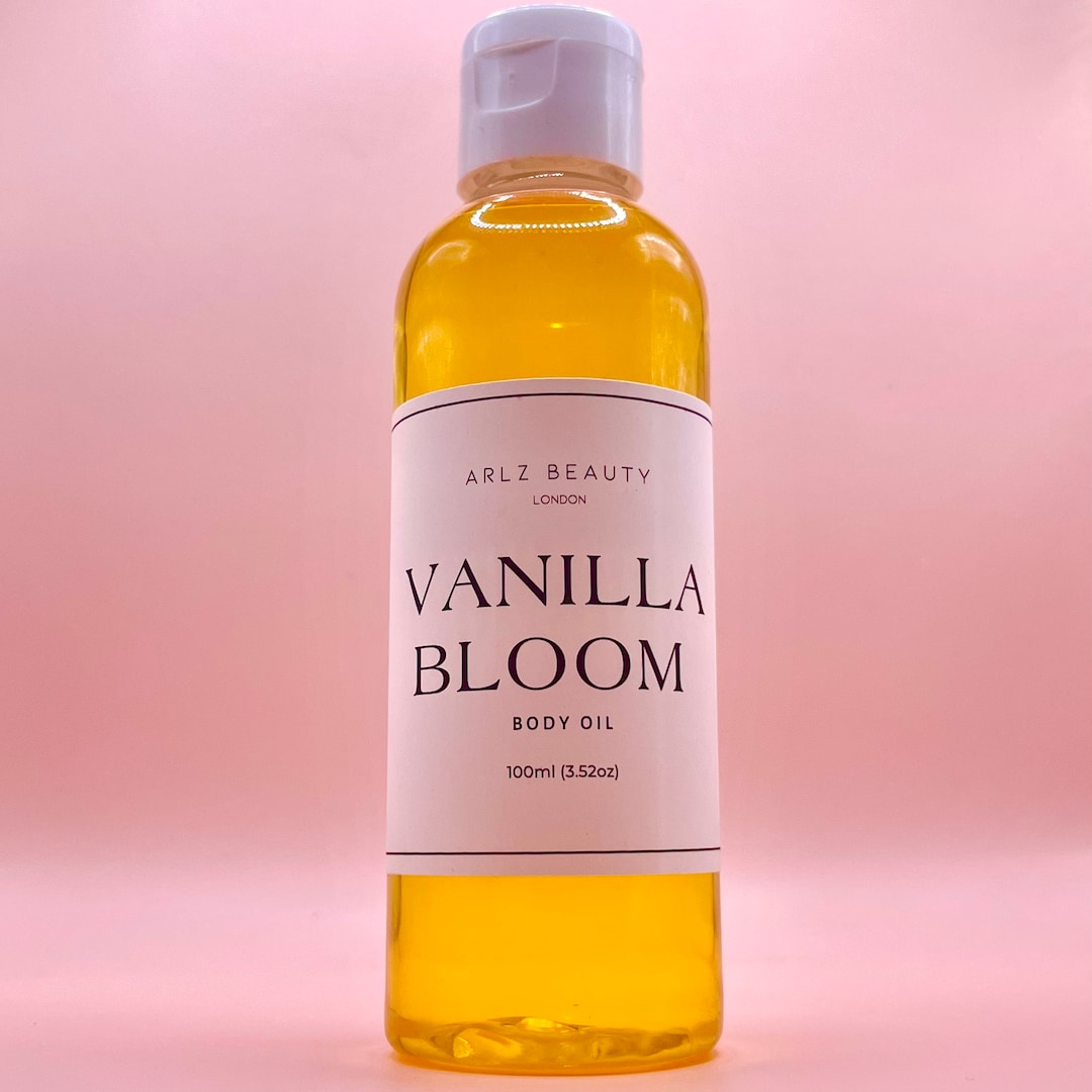 Luxury Vanilla Body Oil Etsy
