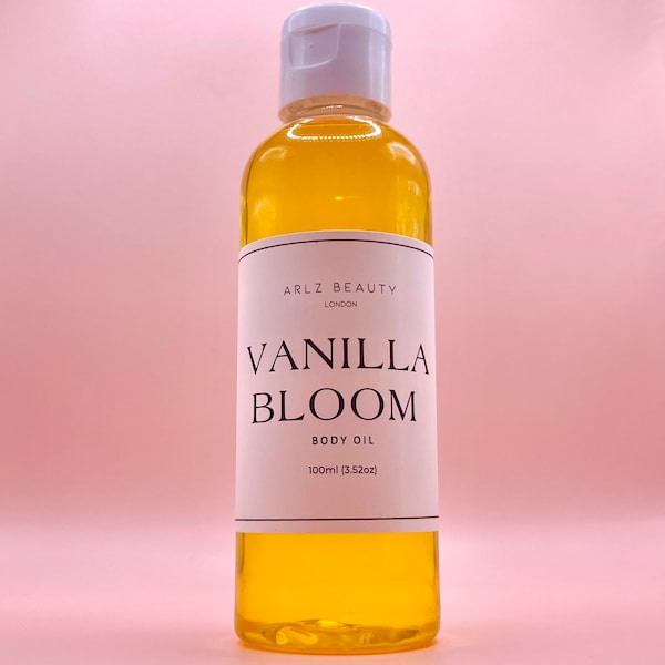 Aceite corporal de vainilla de lujo
