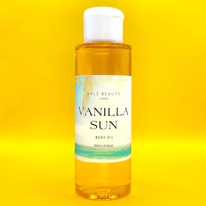 Vanilla Sun Body Oil | Summer Oil | Long Lasting Scent Perfume