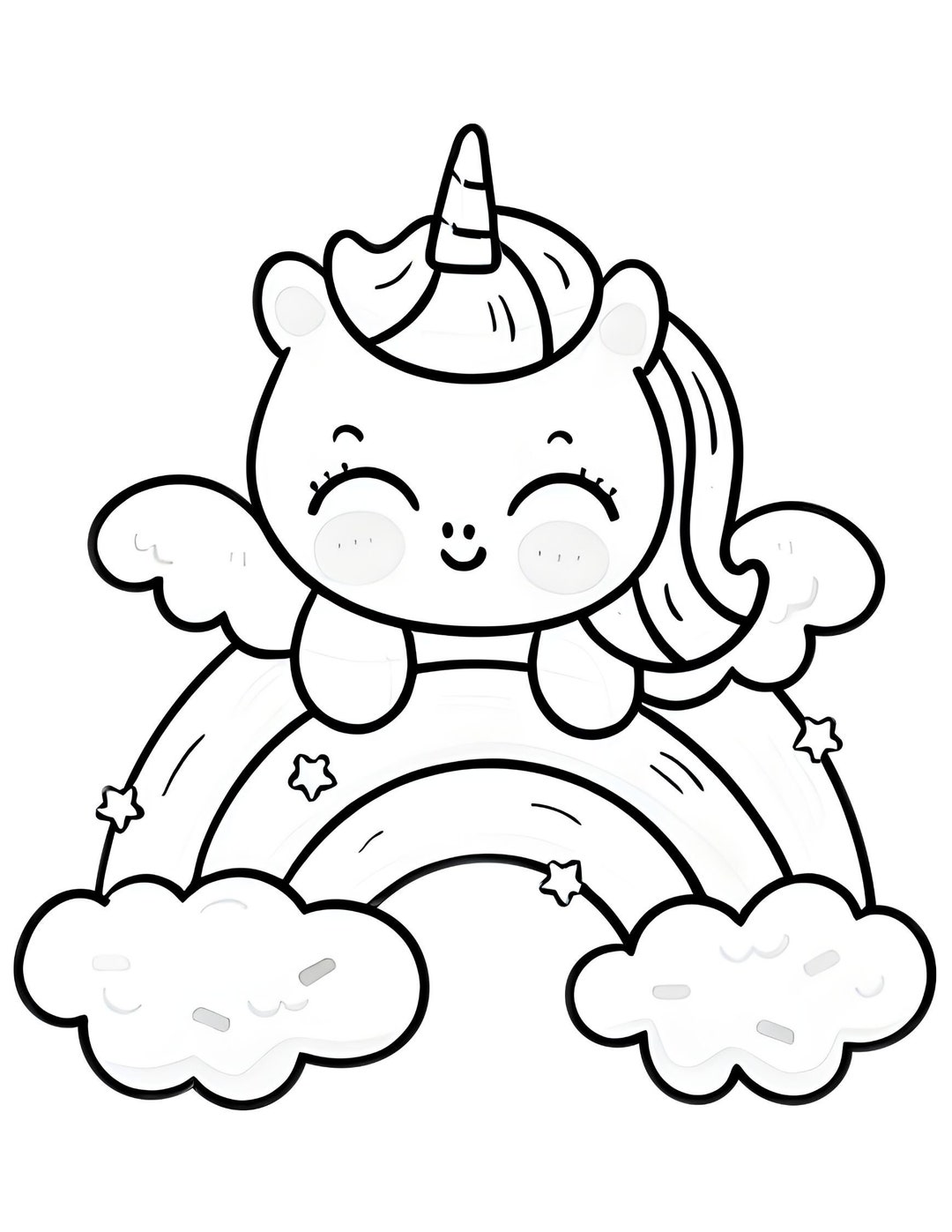 5 Unicorn Coloring Pages, Unicorn Coloring, Unicorn Coloring Sheets ...