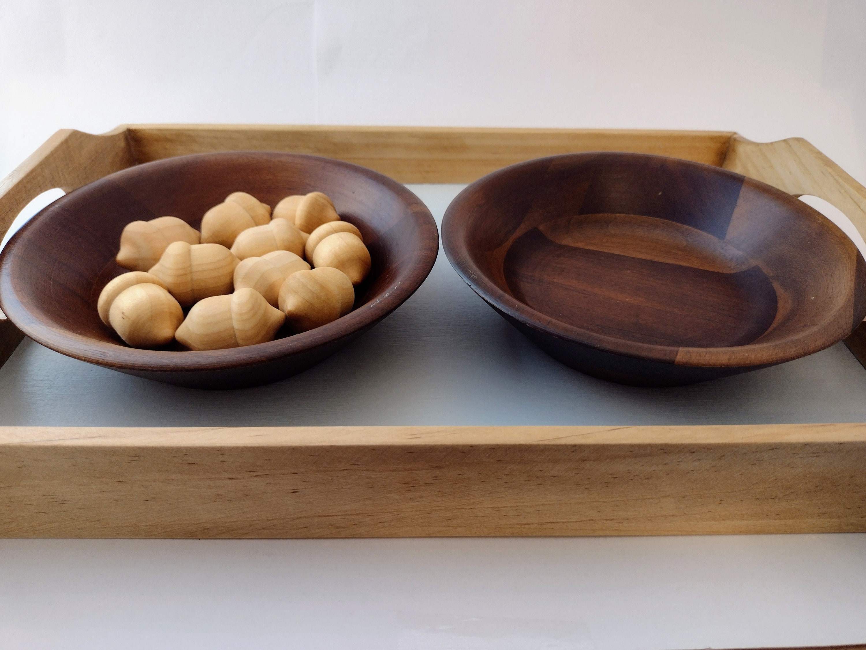 Acorn Transfer- Montessori Materials- Practical Life Lesson- Finger ...