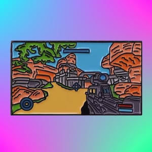 Halo 3 Highground Map Pin - Halo Master Chief Gaming Pin