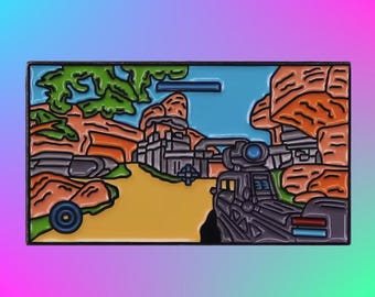 Halo 3 Highground Map Pin - Halo Master Chief Gaming Pin