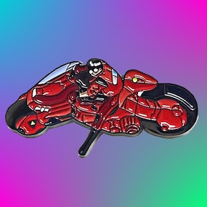 Akira Bike Pin - Cute Akira Bike Anime Enamel Pin