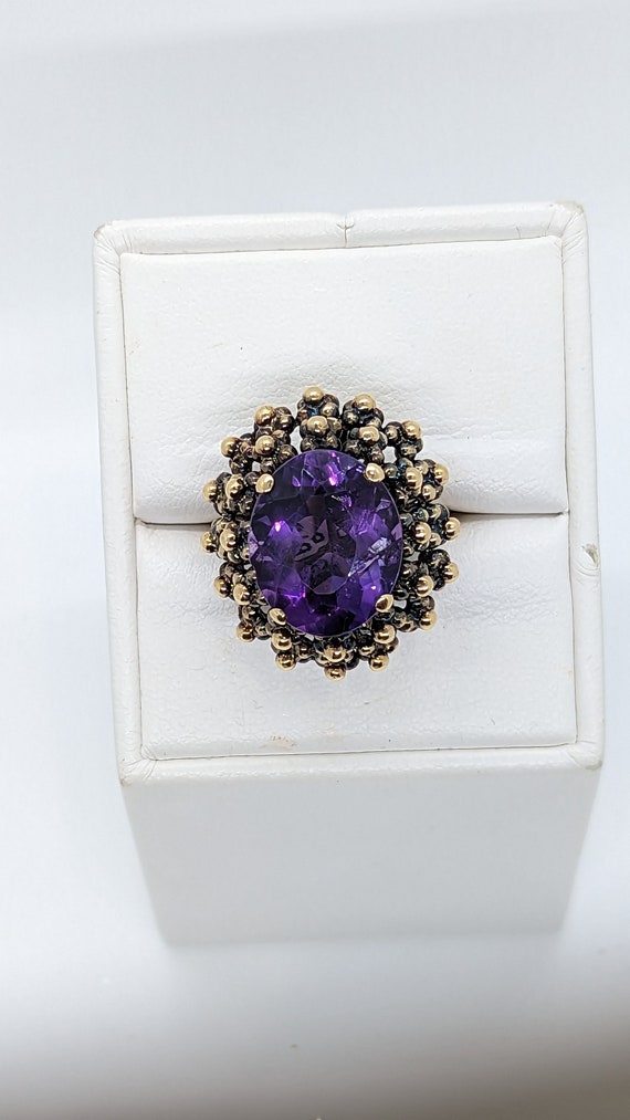 18K AMETHYST RING