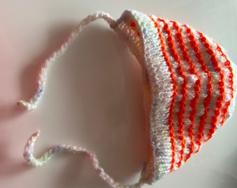 Bonnet bébé en tricot