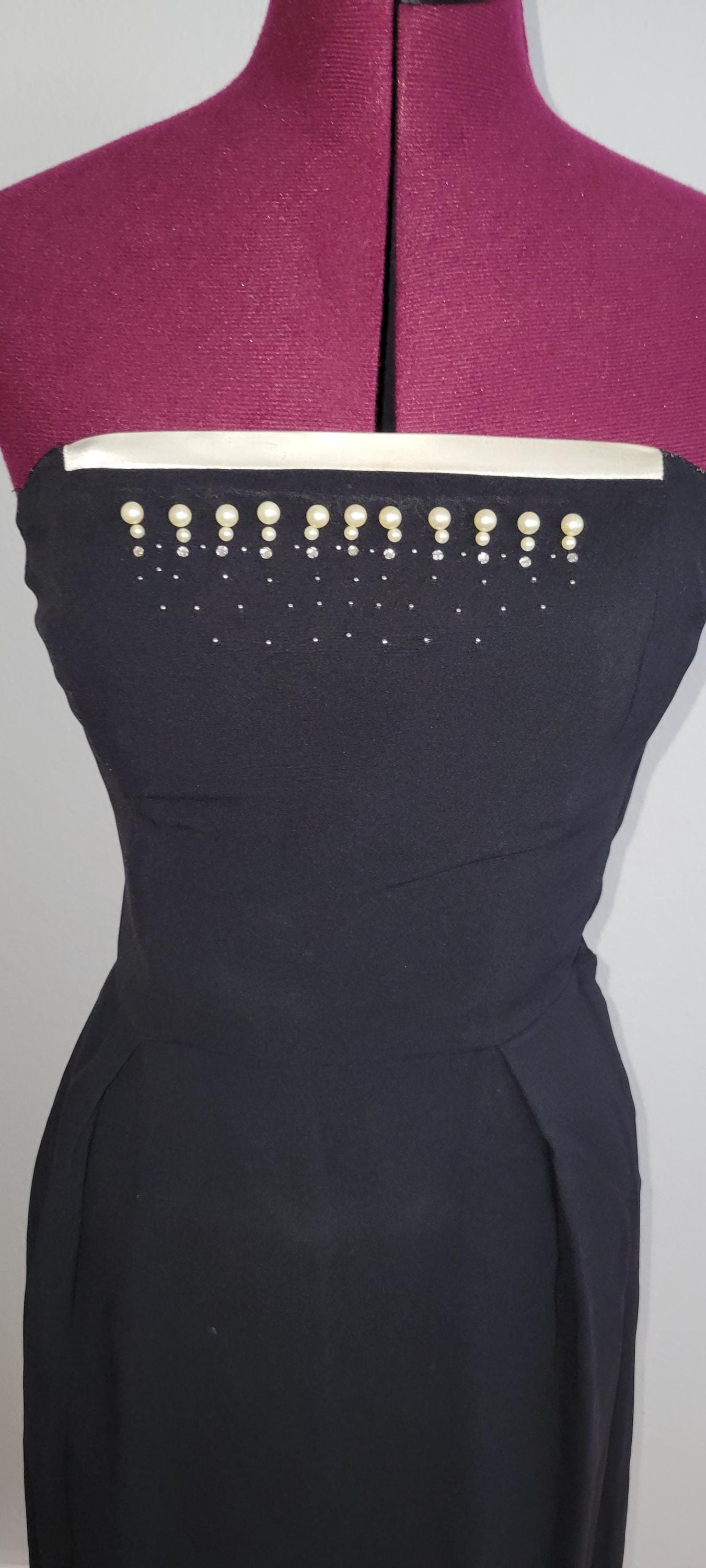 1950s Black Dress - Etsy 1950s Black Dress - Etsy