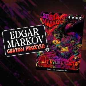Proxy Edgar Markov - Psychedelic Poster Edition (Custom Proxy)