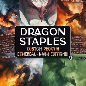 Proxy Dragon Staples - Ethereal Wash Edition (Custom Proxy)