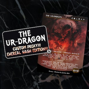 Proxy The Ur-Dragon - Ethereal Wash Edition (Custom Proxy)