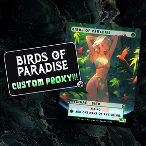 Proxy Birds of Paradise - Custom Anime Proxy