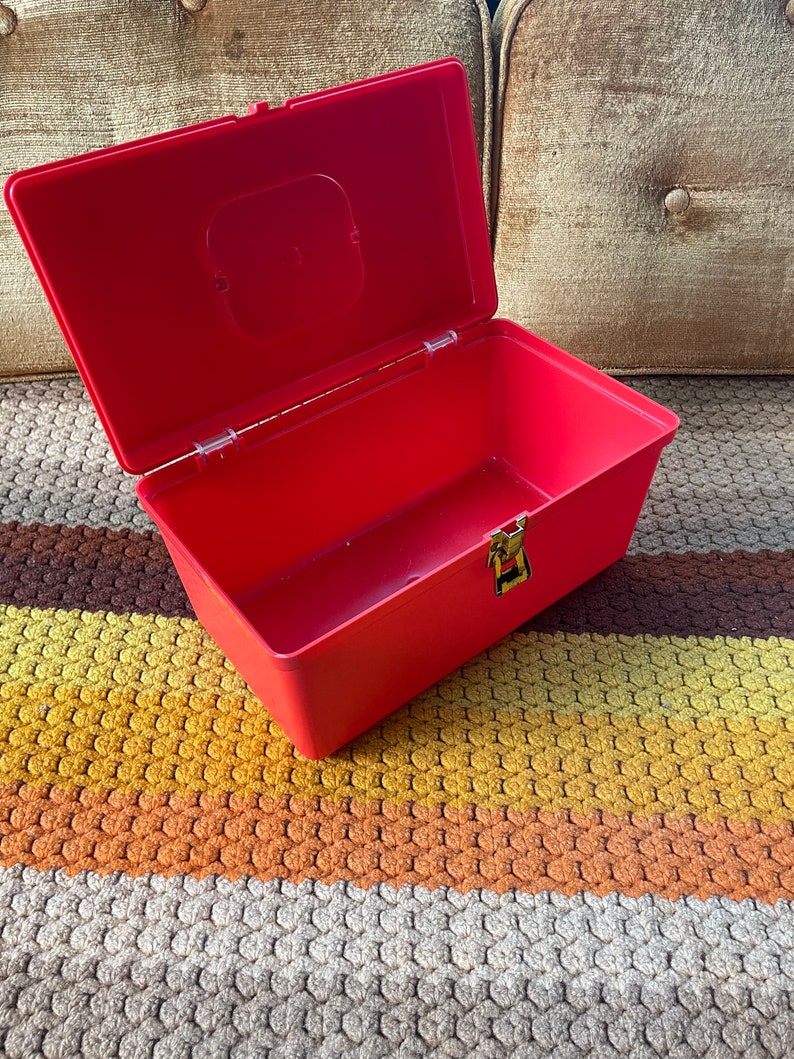 Vintage Sewing Accessory Box Etsy