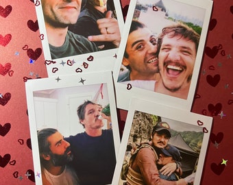 Pedro Pascal and Oscar Isaac Polaroid Pictures