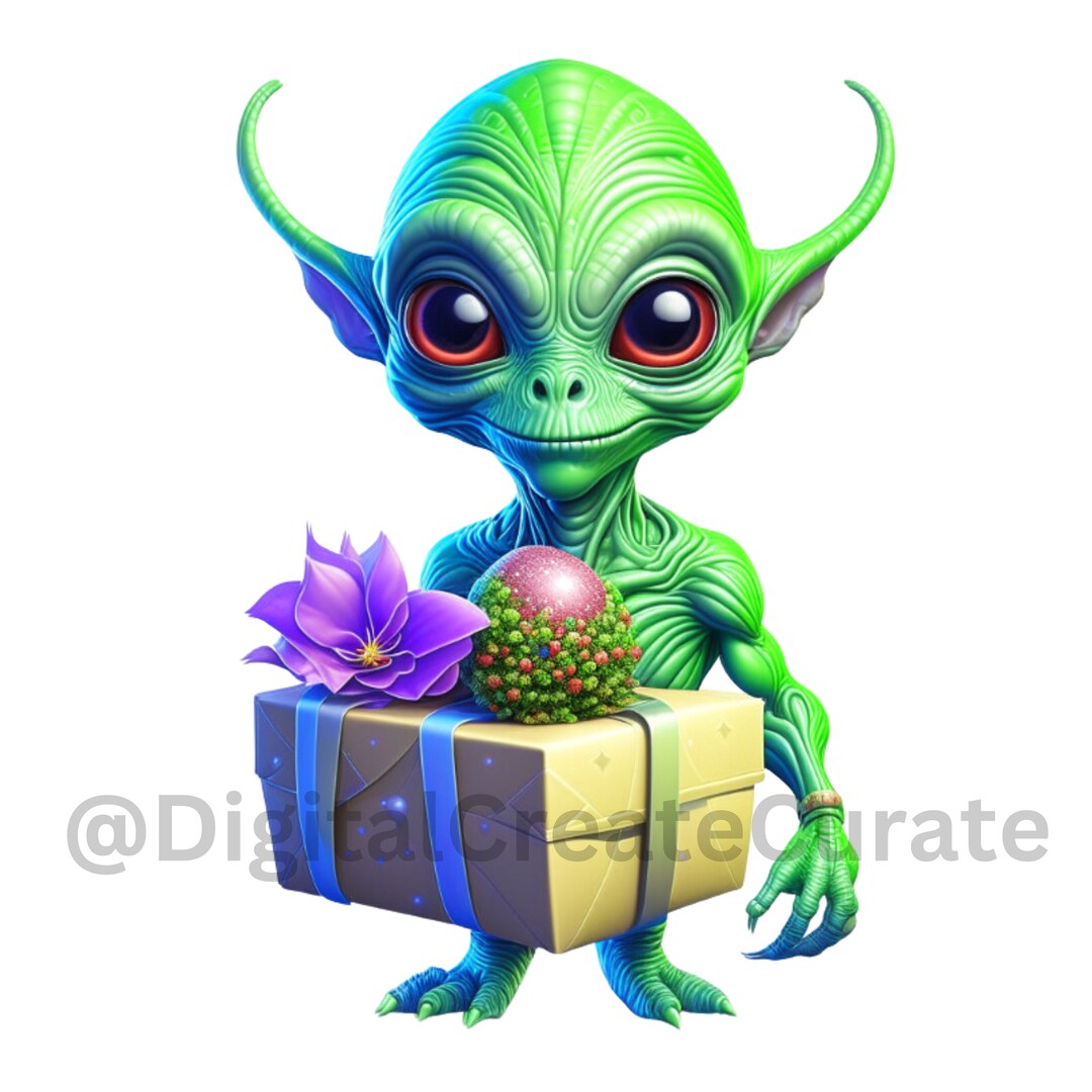Alien svg alien png alien clipart svg cut file gift idea alien Clip art ...