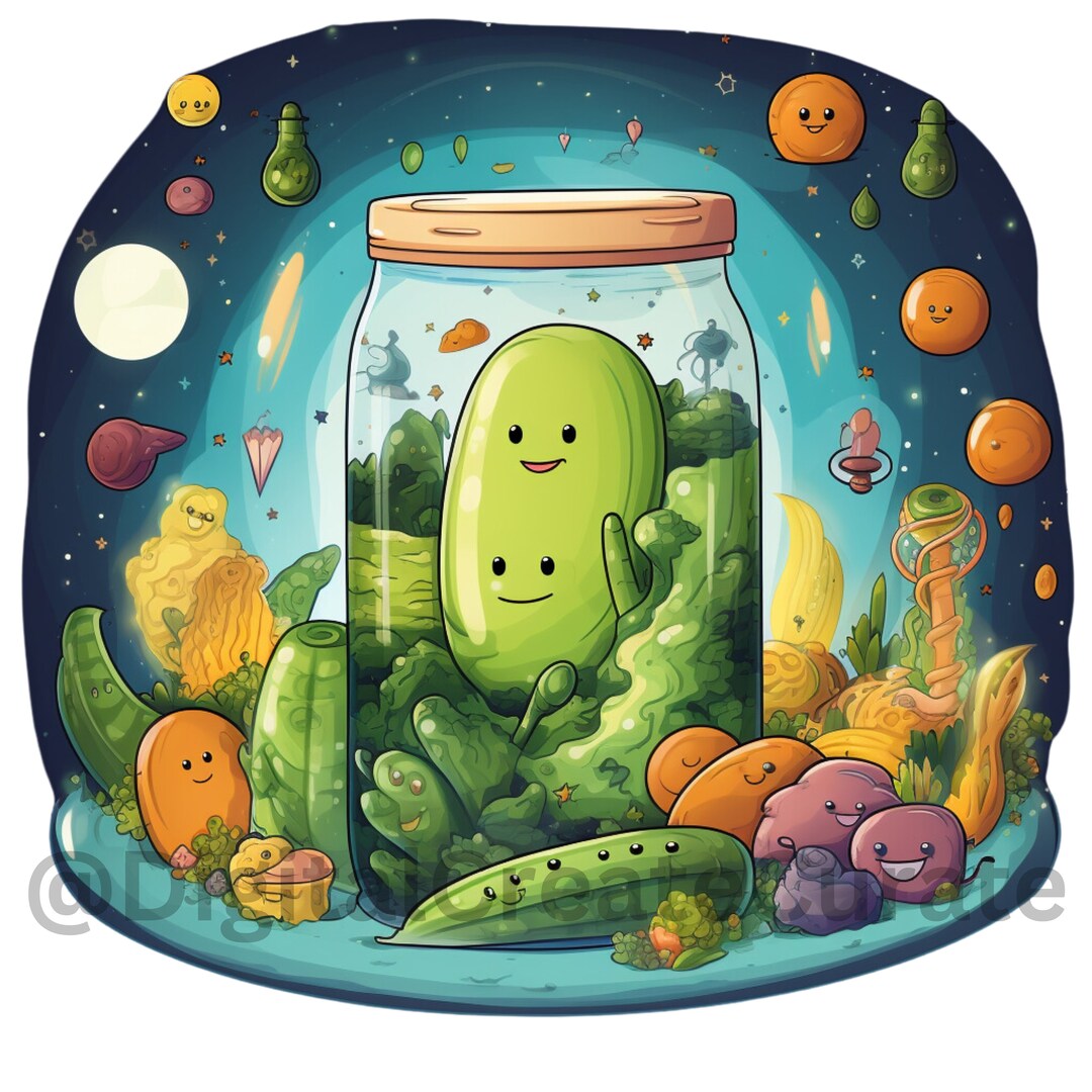 Pickle SVG Alien Svg Alien Png Pickle Png Svg Cut File Gift Idea Pickle ...