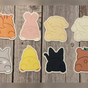 Pegatinas de ATEEZ ANITEEZ / Pegatinas de vinilo impermeables / Atiny / Regalo Kpop