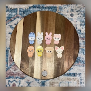 Stray Kids SKZOO Bedtime Stickers |Waterproof Stickers| (Wolf Chan, Lee Bit, Dwaekki, Jiniret, Han Quokka, BbokAri, PuppyM, FoxI.Ny)