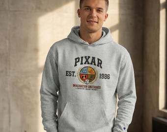 Pixar Studio Legacy unisex kampioenshoodie - Animation University-embleem
