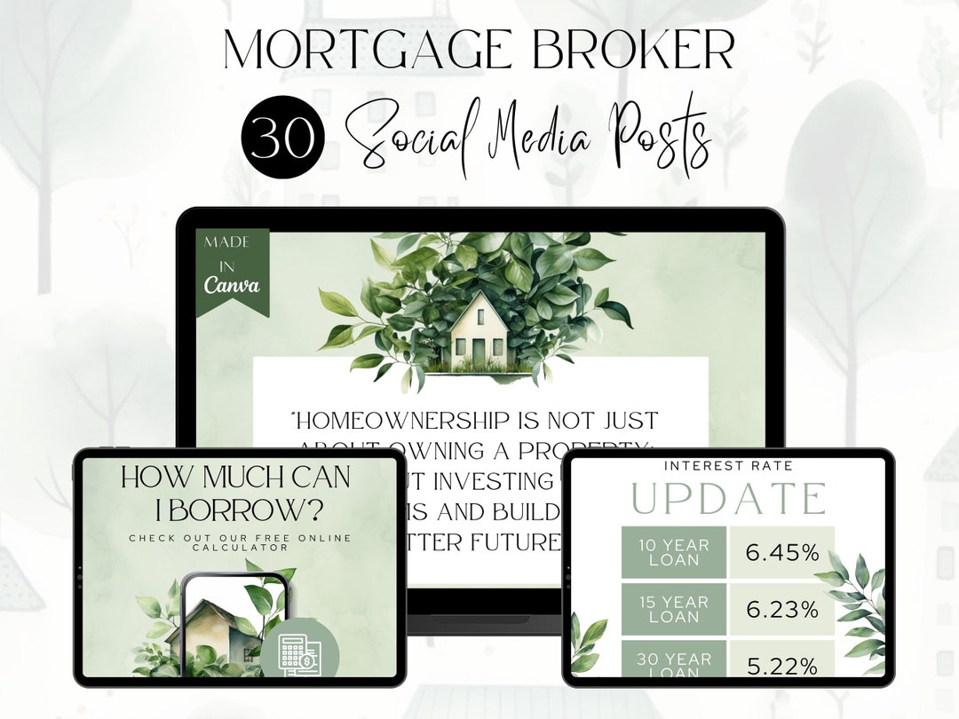 Mortgage Broker Social Media Posts Mortgage Lender Social Media Posts