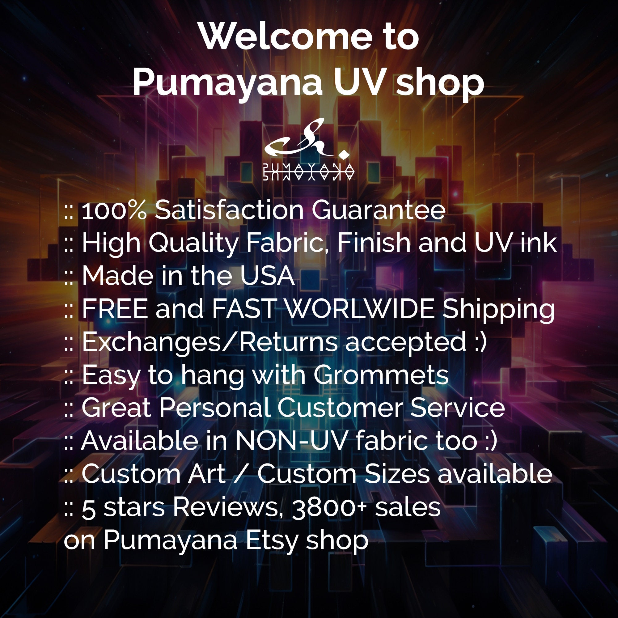 DJ Rasta Yoda Cyberpunk UV Tapestry, Blacklight Reactive Wall Hanging ...