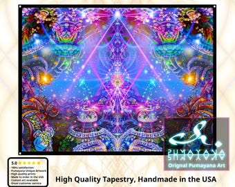 Gobelin psychodeliczny: Święta geometria, psychodeliczna sztuka wizjonerska, Atlantyda