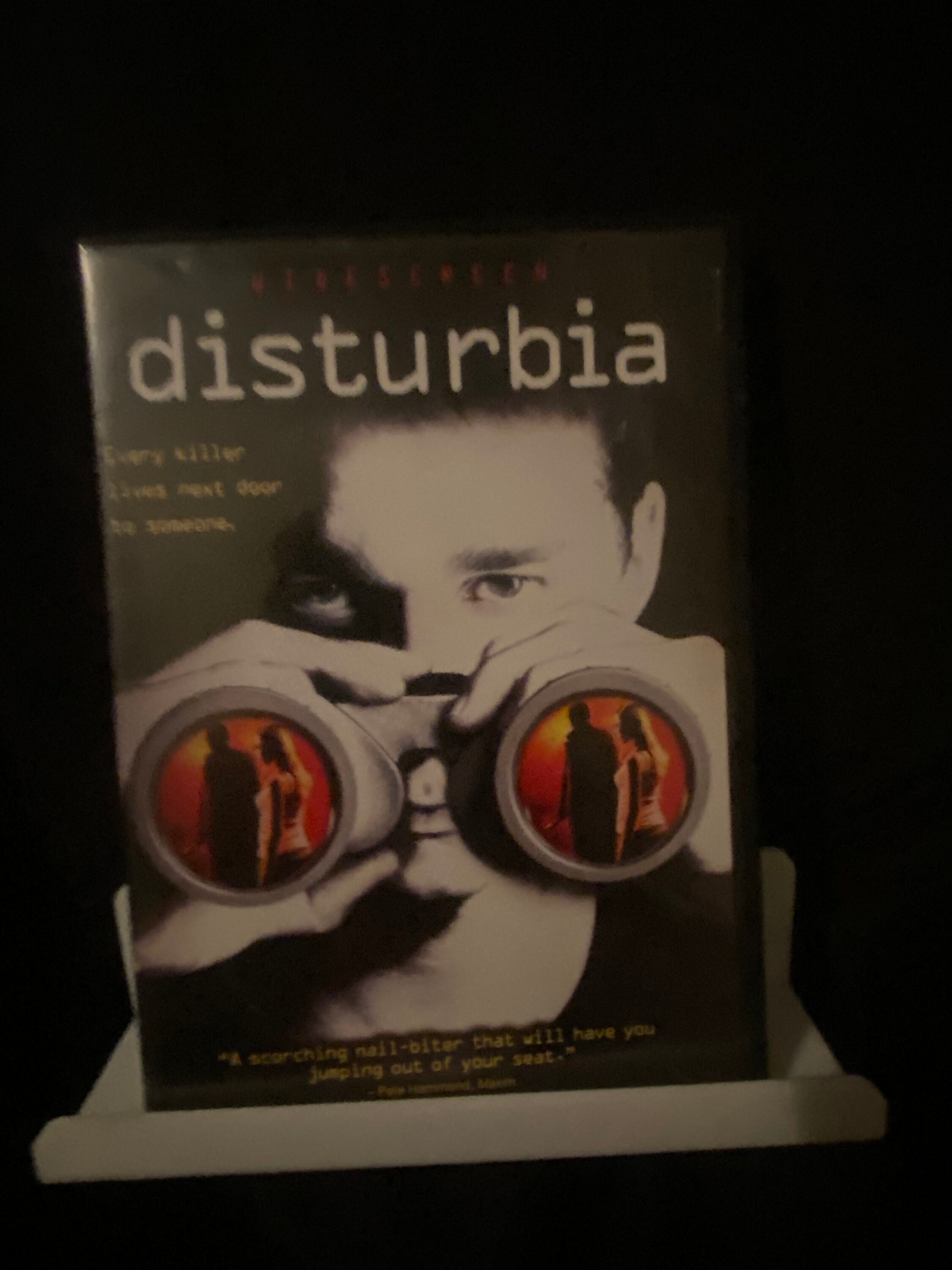 Disturbia Movie Dvd Cover