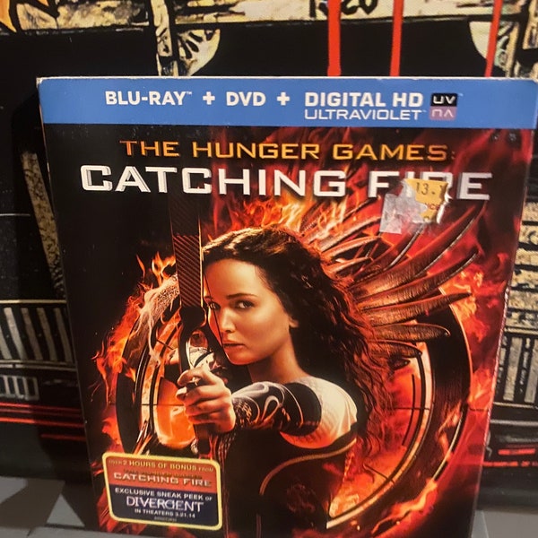 The hunger games catching fire blu-ray