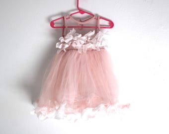 Vestido de fiesta para bebé - Talla 18 meses - EXCELENTE estado - Tul - Bailarina - Boda - Niña de las flores