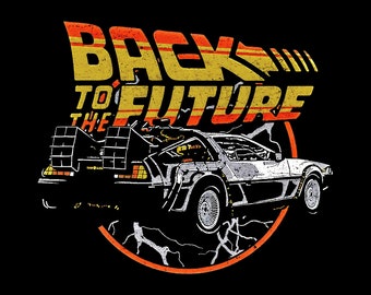 8 DTF/DTG Halftone, Bundle of 8 ready to print Premium Back To The Future Digital Design - High-Quality 720 DPI - High resolution