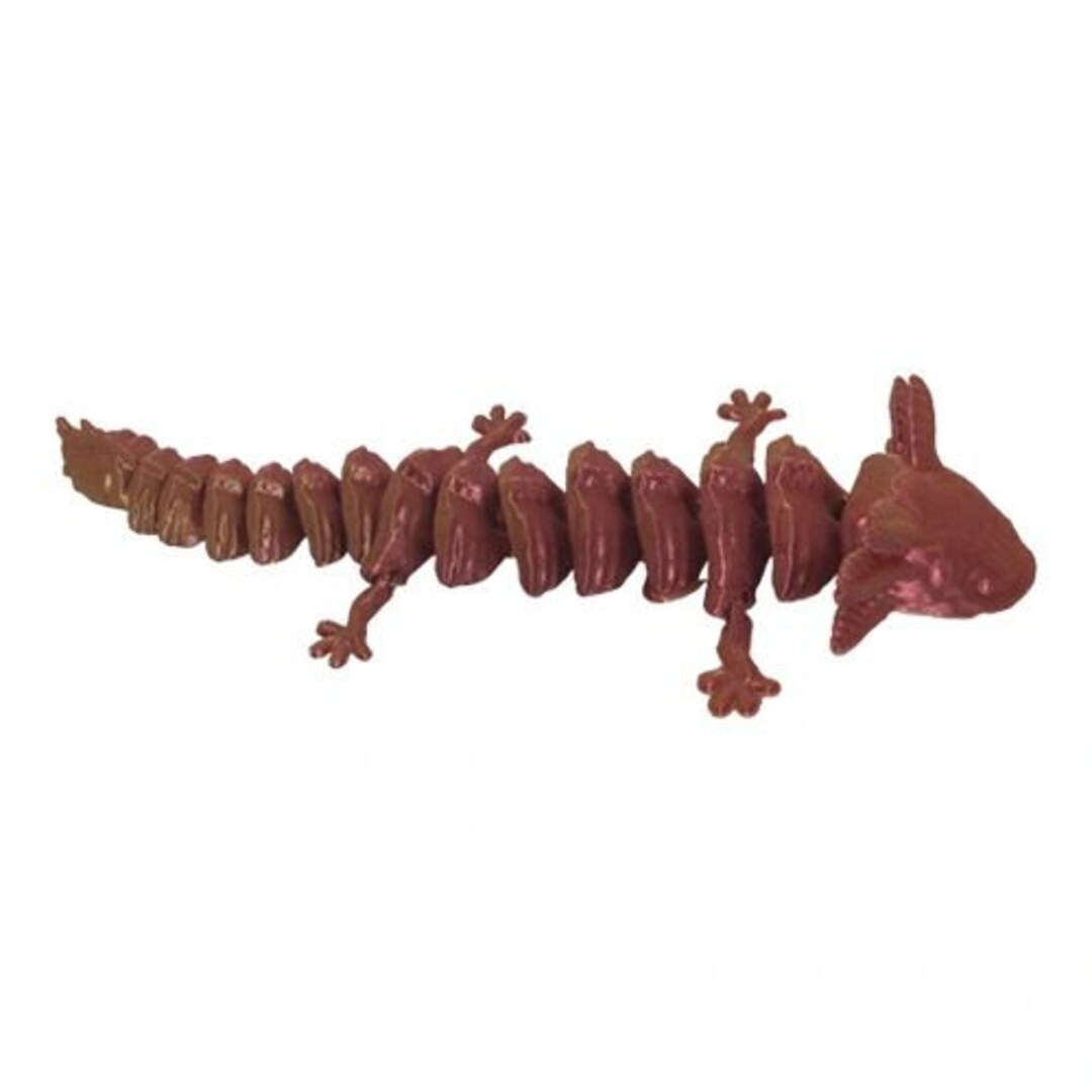 Articulating Axolotl Figurine Interactive Desk Decor Etsy