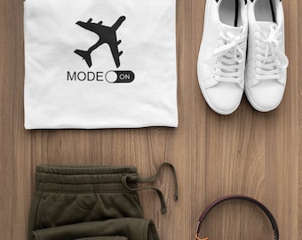 Airplaine Mode, Travel T Shirt, Travelling TShirt, Family Trip T-Shirt, Vacation Shirt, Adventure Tee, Camping TShirt, Airport Tee