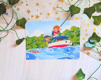 Ponyo Art Print