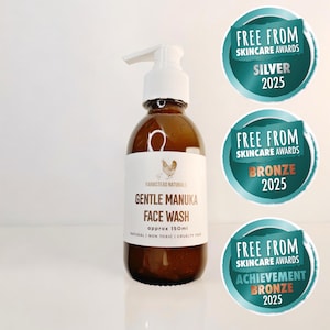 Gentle Manuka Face Wash || Manuka honey || honey cleanser || 150ml || Farmstead Naturals