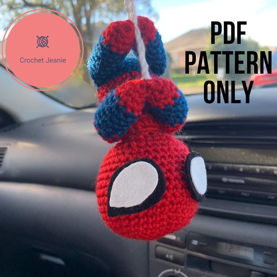 Crochet Hanging Spiderman PATTERN Etsy