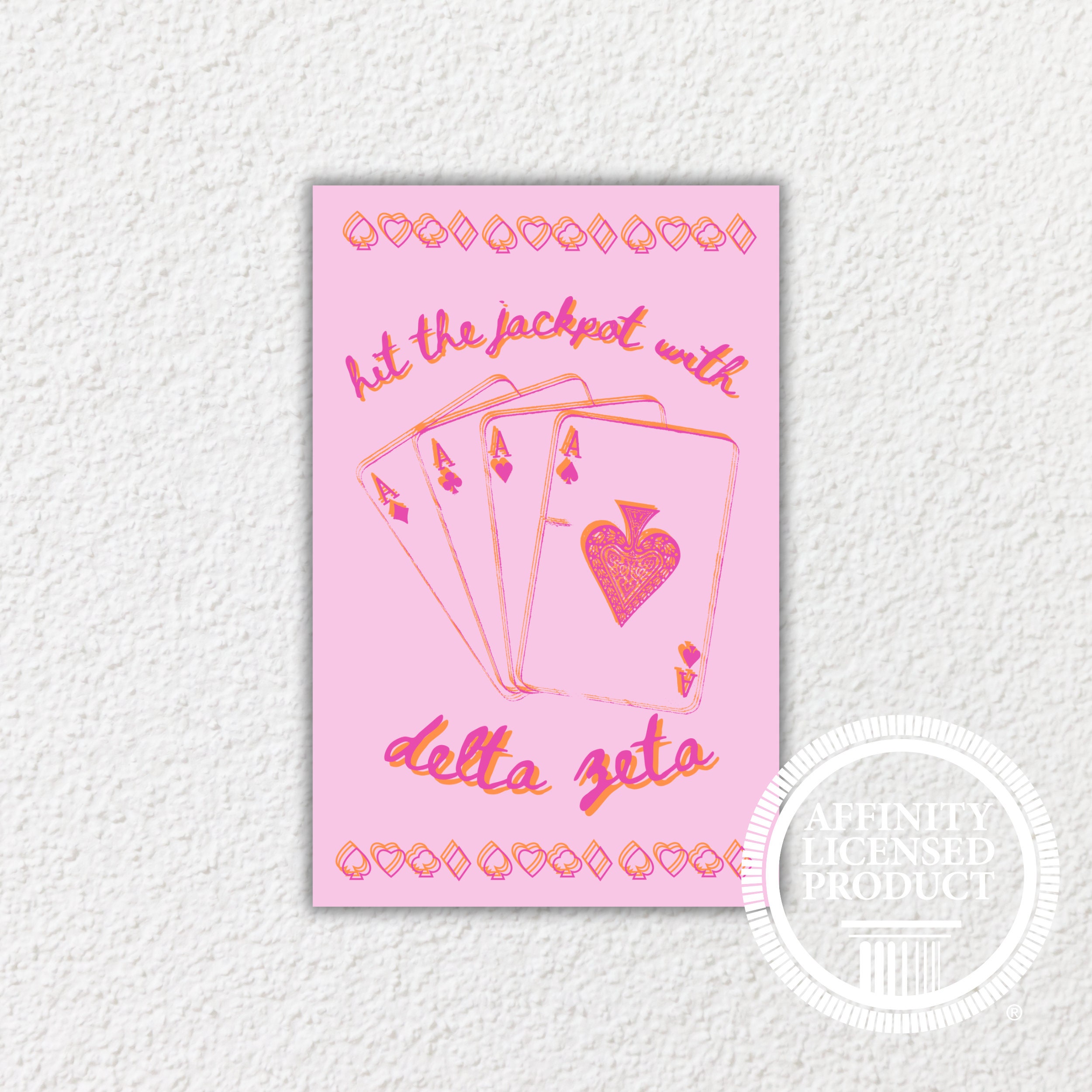 Delta Zeta Print Set Delta Zeta Digital Download, Custom Delta Zeta ...