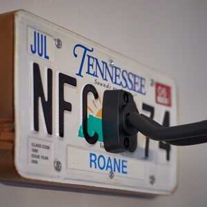 Guitar Hanger, Guitar Mount, Gifts for Him, Gifts for Musicians, Wall Mount, Guitar Holder, License Plate, Music Lover. Tennessee Gift