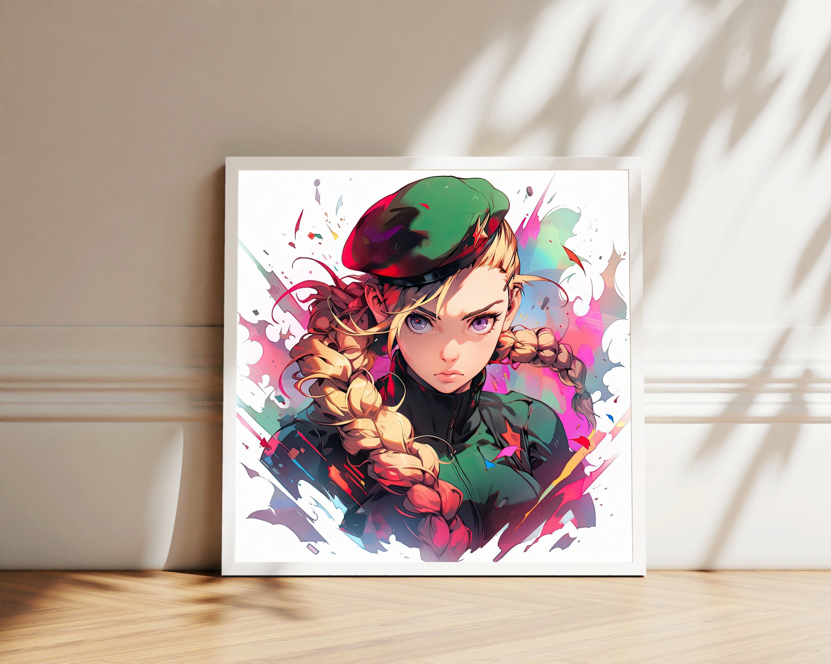 Street Fighter 4 Cammy 18 x 24 Poster Print Game Room Man Cave