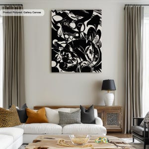 Franz Marc Creation I New European Graphics Portfolio III Artwork Canvas/Poster Art Reproduction, Abstract Wall Art Painting, Expressionism