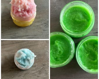 Creamy moisturizing lip scrub, Hydrating lip scrub, whipped lip sugar scrubs, Lip rescue exfoliating scrub, lip brightener, Lip mask,
